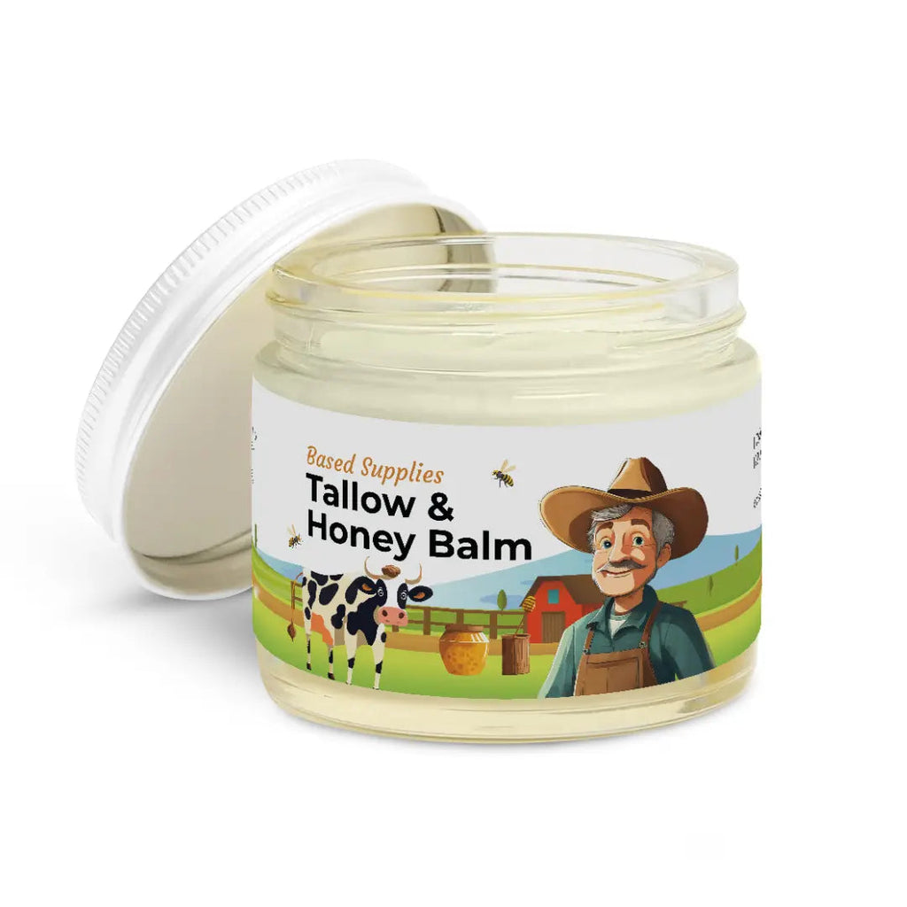 Tallow & Honey Balm – Deep Moisture & Skin Barrier Support