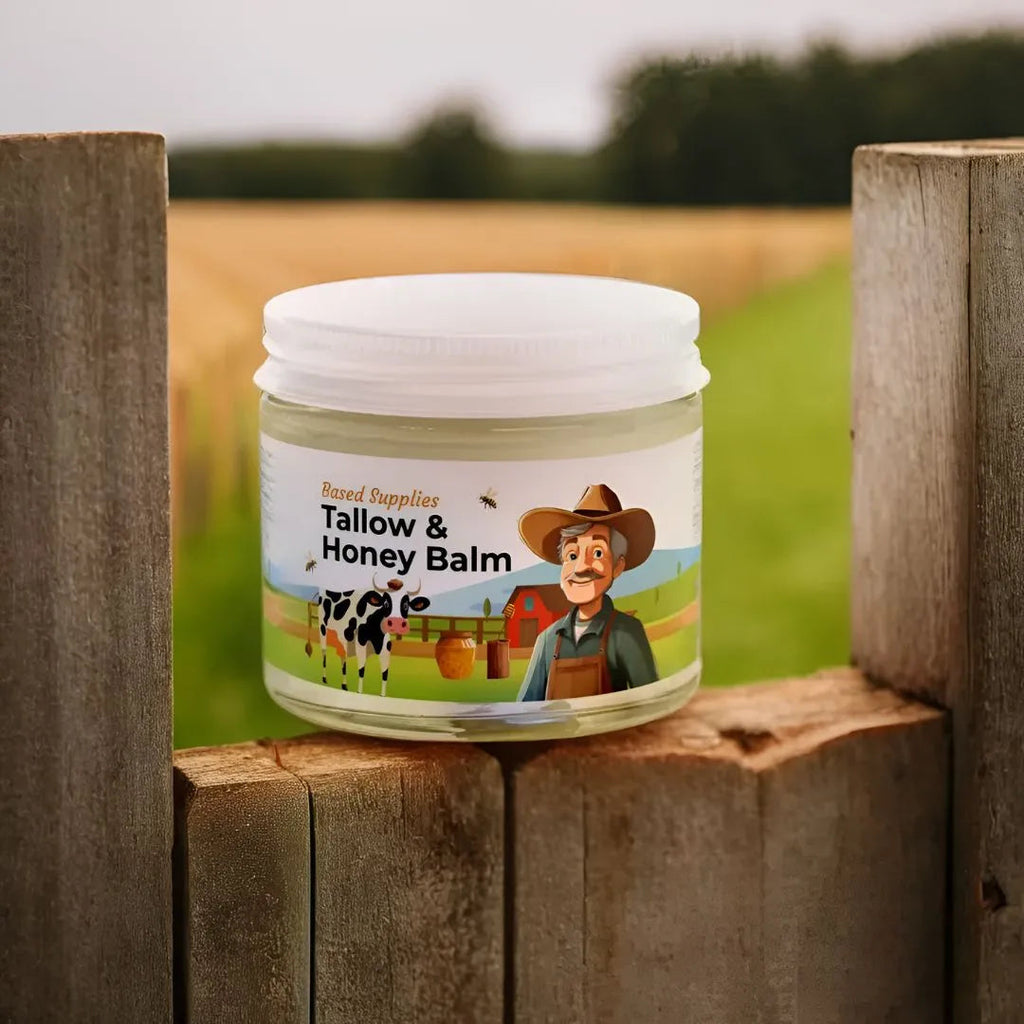 Tallow & Honey Balm – Deep Moisture & Skin Barrier Support