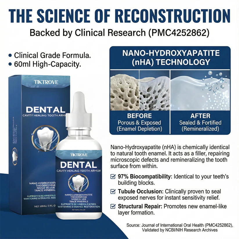 Nano Teeth Repair Serum™ – Restore Enamel, Remove Stains & Refresh Your Smile