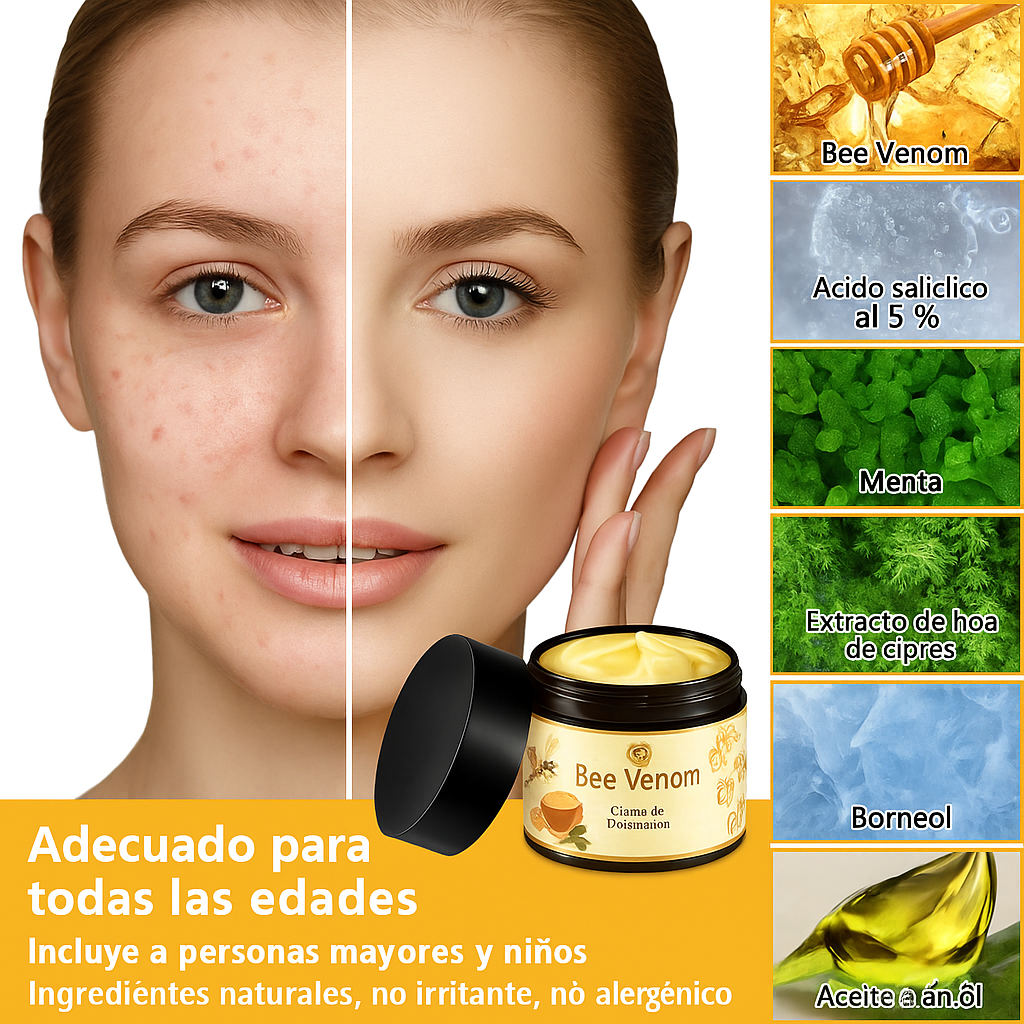 😍 Buy 1, Get 2 FREE 🎁 ✨ Bee Venom Treatment Cream