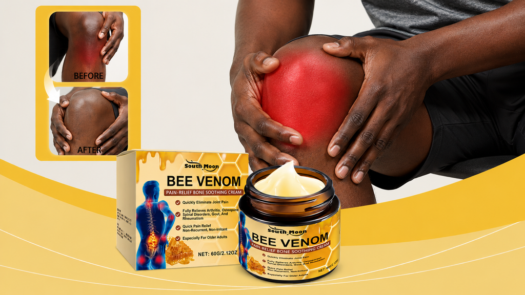 Bee Venom Cream – Targeted Pain Relief for Joints Back and Muscles