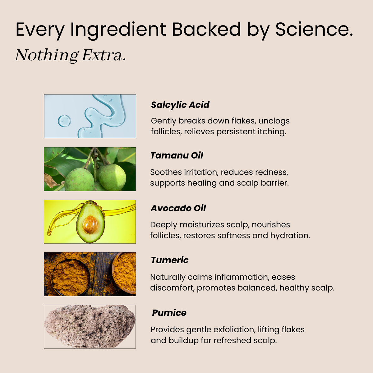 "This scrub is the only thing that helped with the irritation on my scalp." Amelia T