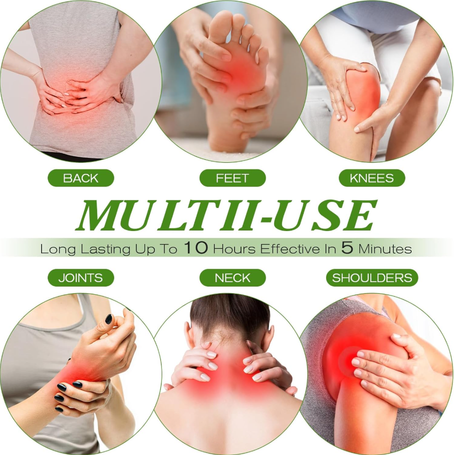 Ginger Patch Herbal Pain Relief - Set of 120 pcs