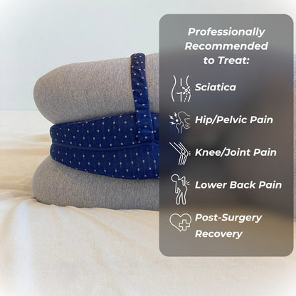 Buyora Leg & Knee Alignment Pillow – Hip & Lower Back Support for Better Sleep