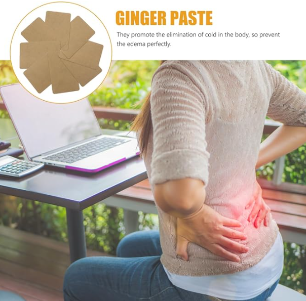 Ginger Patch Herbal Pain Relief - Set of 120 pcs