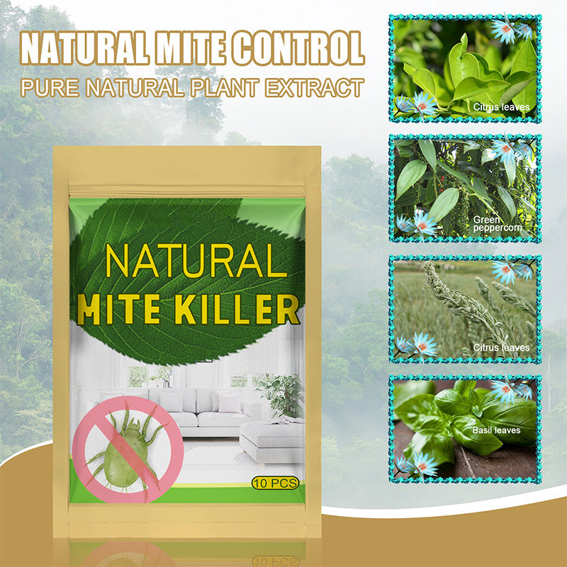 🌿 Natural Mite Control Sachets – Family-Friendly Home Care for Mattresses, Sofas & Bedding