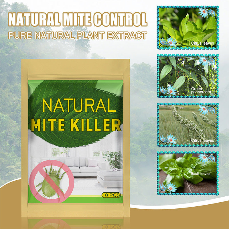 🌿 Natural Mite Control Sachets – Family-Friendly Home Care for Mattresses, Sofas & Bedding