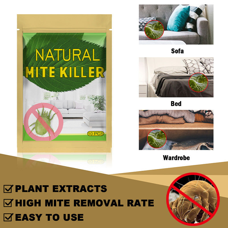 🌿 Natural Mite Control Sachets – Family-Friendly Home Care for Mattresses, Sofas & Bedding