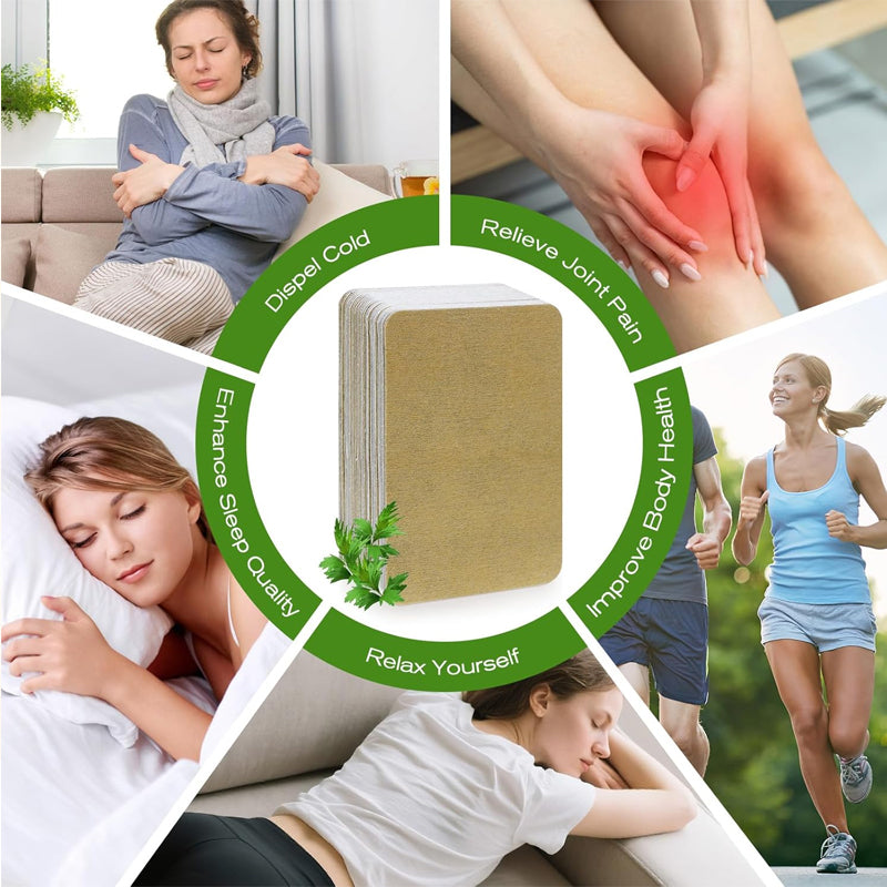 Ginger Patch Herbal Pain Relief - Set of 120 pcs