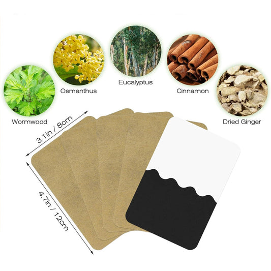 Ginger Patch Herbal Pain Relief - Set of 120 pcs